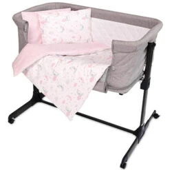 Lorelli Eva Pink Moons & Stars 5-delige Set Voor Wieg En Ledikant 2080114-5201 -babybenodigdheden lorelli eva pink moons stars 5 delige set voor wieg en ledikant 2080114 5201 2