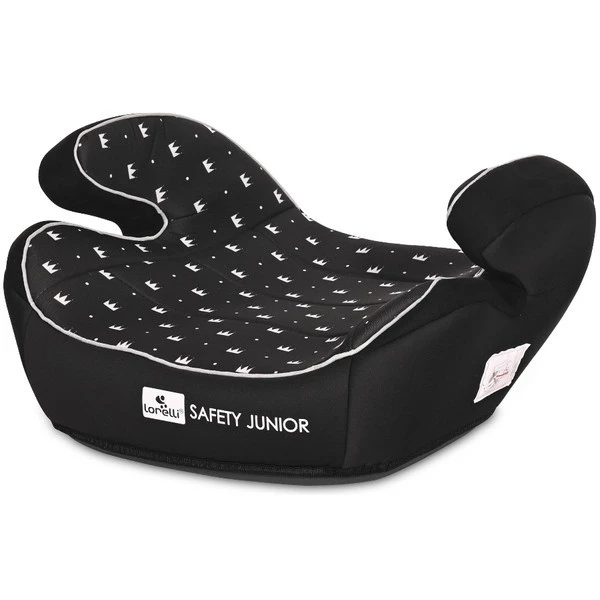 Lorelli Safety Junior Fix Black Crowns 15-36 kg Isofix Booster 1007133-2105 Lorelli Safety Junior Fix Black Crowns 15-36 Kg Isofix Booster 1007133-2105 -babybenodigdheden lorelli safety junior fix black crowns 15 36 kg isofix booster 1007133 2105 1