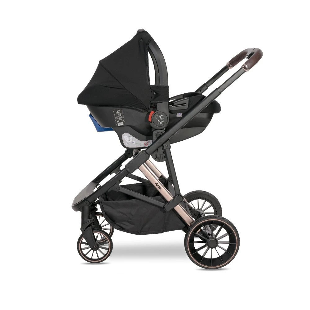 Lorelli Aria Black 3-in-1 Kinderwagen incl. Autostoel 1002177-2352 Lorelli Aria Black 3-in-1 Kinderwagen Incl. Autostoel 1002177-2352 -babybenodigdheden lorelli aria black 3 in 1 combi 1002177 2352 10