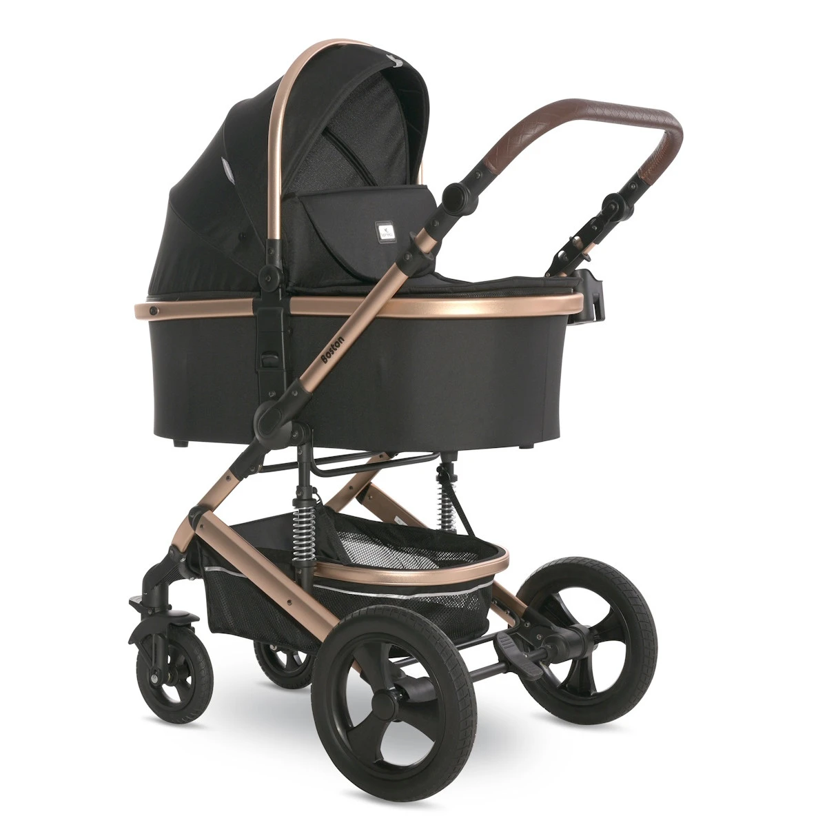Lorelli Boston Black 3-in-1 Kinderwagen incl. Comet Autostoel Lorelli Boston Black 3-in-1 Kinderwagen Incl. Comet Autostoel -babybenodigdheden lorelli boston black 3 in 1 kinderwagen incl. comet autostoel 10 1