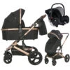 Lorelli Boston Black 3-in-1 Kinderwagen Incl. Comet Autostoel