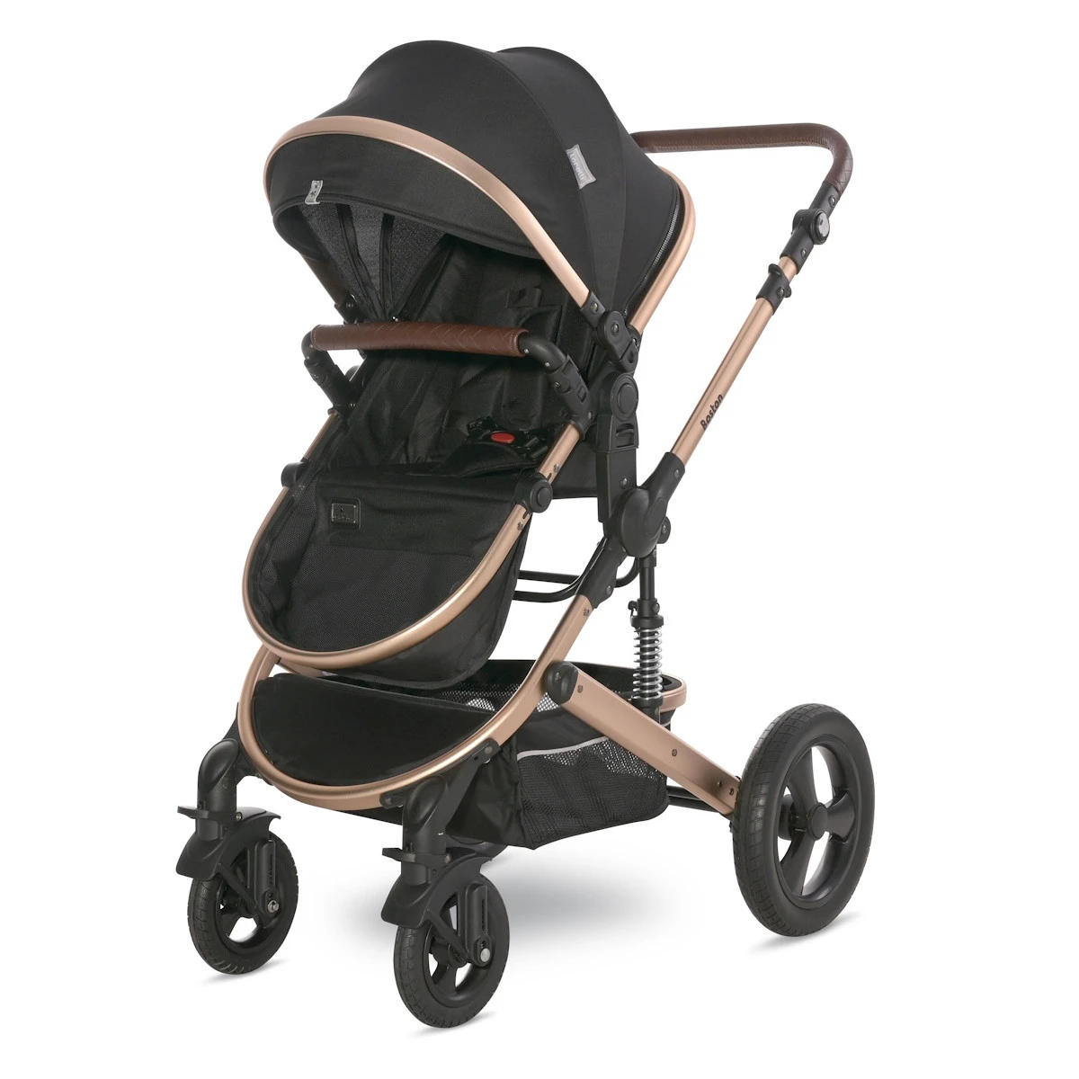 Lorelli Boston Black 3-in-1 Kinderwagen incl. Comet Autostoel Lorelli Boston Black 3-in-1 Kinderwagen Incl. Comet Autostoel -babybenodigdheden lorelli boston black 3 in 1 kinderwagen incl. comet autostoel 8 1