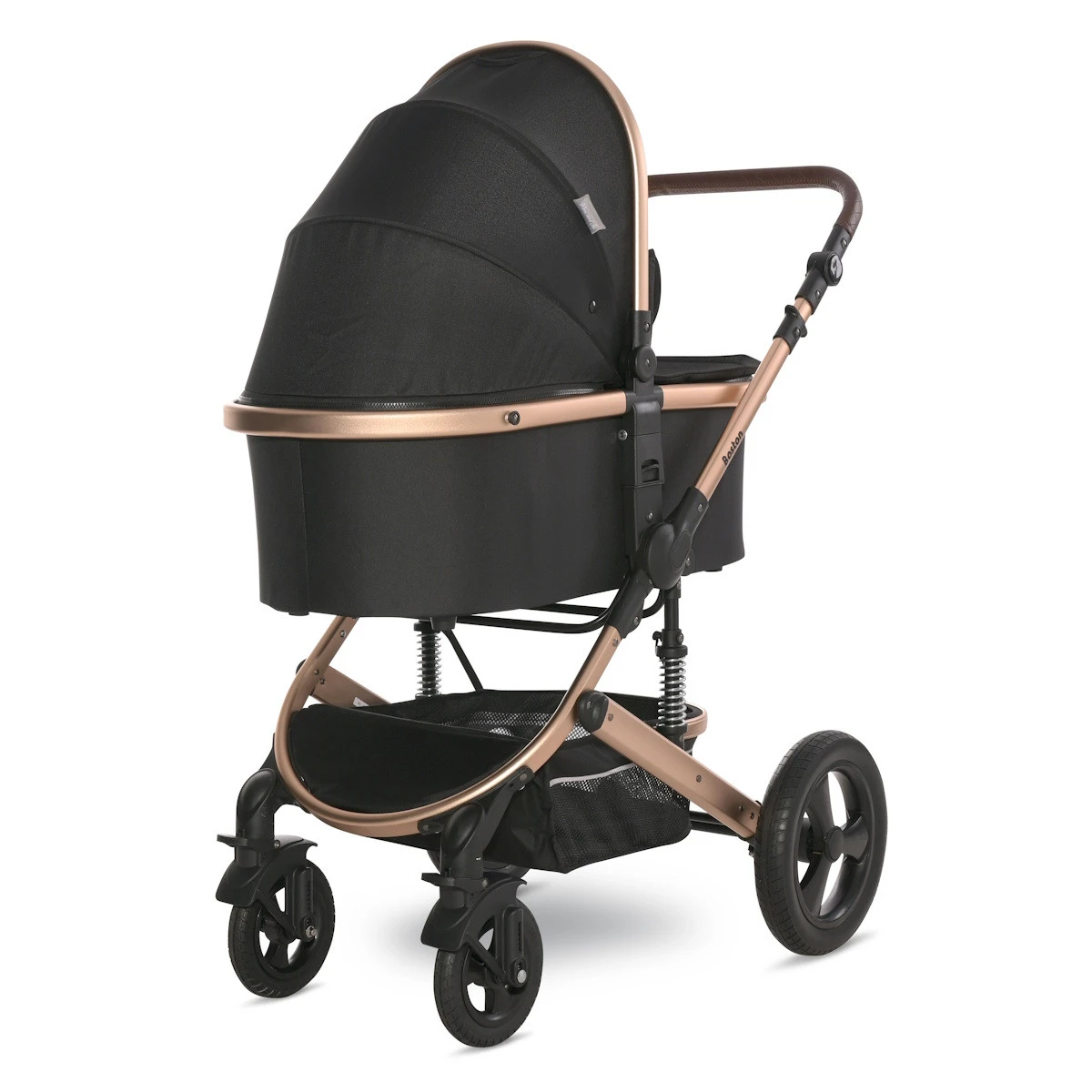 Lorelli Boston Black 3-in-1 Kinderwagen incl. Comet Autostoel Lorelli Boston Black 3-in-1 Kinderwagen Incl. Comet Autostoel -babybenodigdheden lorelli boston black 3 in 1 kinderwagen incl. comet autostoel 9 1