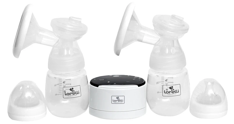 Lorelli Daily Comfort White Dubbele Elektrische Borstkolf 1022059-0003 -babybenodigdheden lorelli daily comfort white dubbele elektrische borstkolf 1022059 0003