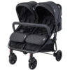 Lorelli Duo Black Duowagen Incl. Luiertas 1002154-2305 2 Lorelli Duo Black Duowagen Incl. Luiertas 1002154-2305 -babybenodigdheden lorelli duo black duowagen incl. luiertas 1002154 2305