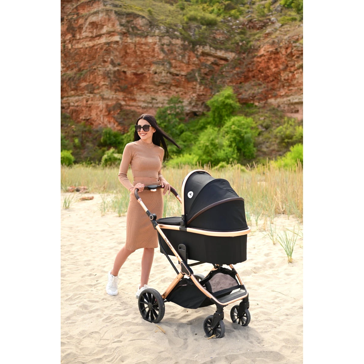 Lorelli Glory Pink 3-in-1 Combi Kinderwagen incl. Autostoel 1002176-2301 Lorelli Glory Pink 3-in-1 Combi Kinderwagen Incl. Autostoel 1002176-2301 -babybenodigdheden lorelli glory sfeer 2 2