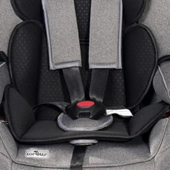 Lorelli Iris Grey 9-36 Kg Isofix Autostoel 1007124-2342 -babybenodigdheden lorelli iris black 9 36 kg isofix autostoel 1007124 2305 5 1