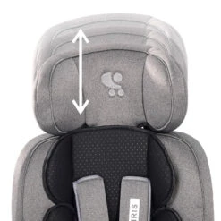 Lorelli Iris Steel & Black 9-36 Kg Isofix Autostoel 1007124-2347 -babybenodigdheden lorelli iris black 9 36 kg isofix autostoel 1007124 2305 8 2