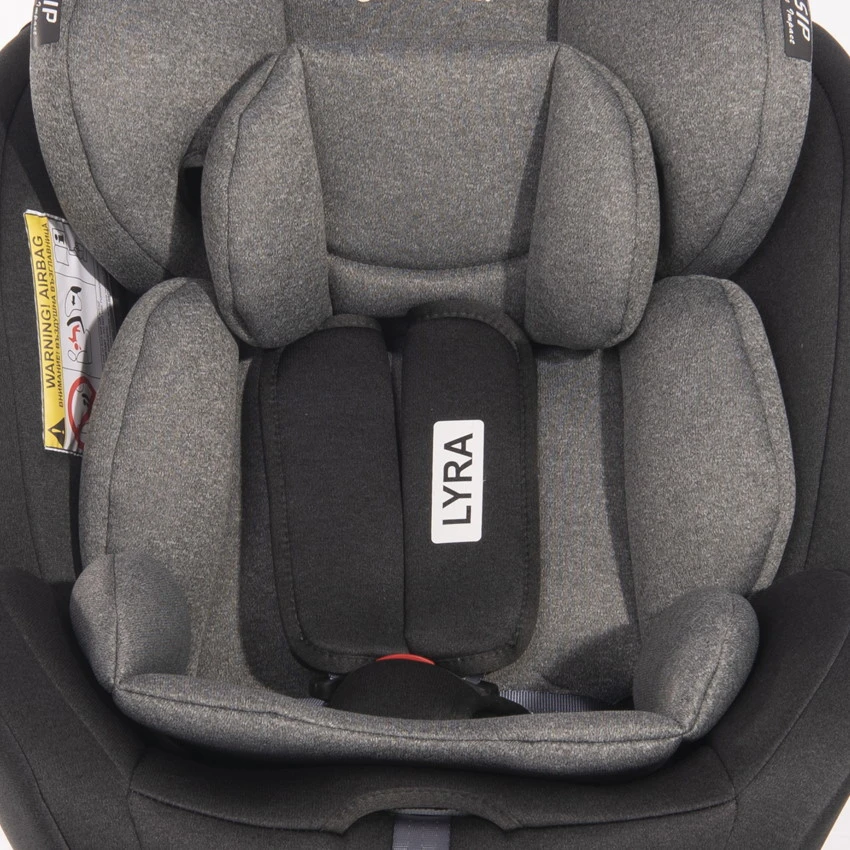 Lorelli Lyra Grey 0-36 Kg Isofix 360º Autostoel 1007145-2342 -babybenodigdheden lorelli lyra black 0 36 kg isofix 360 autostoel 1007145 2305 8 2