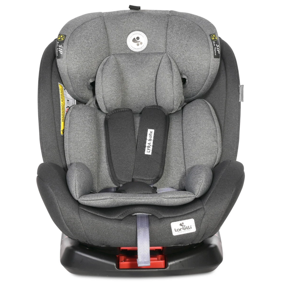 Lorelli Lyra Black & Grey 0-36 Kg Isofix 360º Autostoel 1007145-2339 -babybenodigdheden lorelli lyra black grey 0 36 kg isofix 360 autostoel 1007145 2339 2