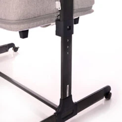 Lorelli Milano Grey 2-in-1 Wieg Aan Bed 1008044-0003 -babybenodigdheden lorelli milano 2 in 1 wieg aan bed 2 2