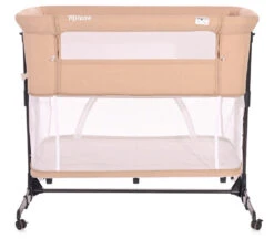 Lorelli Milano Beige 2-in-1 Wieg Aan Bed 1008044-0002 -babybenodigdheden lorelli milano beige 2 in 1 wieg aan bed 1008044 0002 4