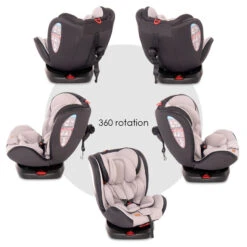 Lorelli Nebula Iceberg Green Leather 0-36kg Isofix 360° Autostoel 1007138-2334 9 Lorelli Nebula Iceberg Green Leather 0-36kg Isofix 360° Autostoel 1007138-2334 -babybenodigdheden lorelli nebula black 0 36kg isofix 360 autostoel details 5