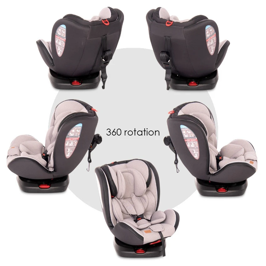 Lorelli Nebula Arctic Leather 0-36kg Isofix 360° Autostoel 1007138-2351 -babybenodigdheden lorelli nebula black 0