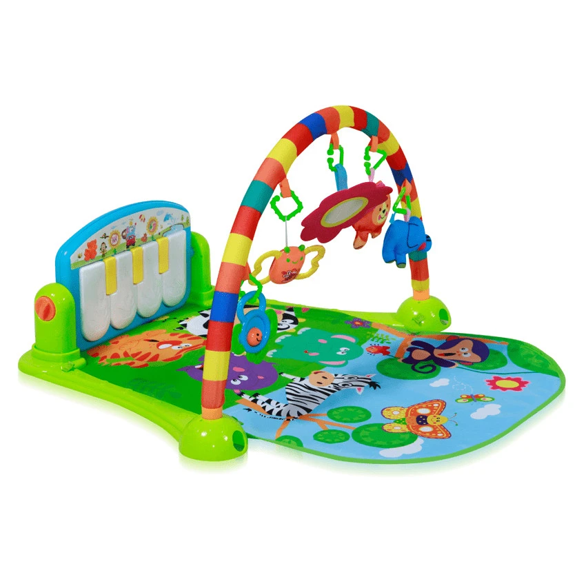Lorelli Blue Piano Gym Playmat Speelkleed 1030026-0001 Lorelli Blue Piano Gym Playmat Speelkleed 1030026-0001 -babybenodigdheden lorelli piano playmat 1