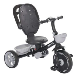 Lorelli Revel Black Cosmos Driewieler 1005063-2345 -babybenodigdheden lorelli revel black cosmos driewieler 1