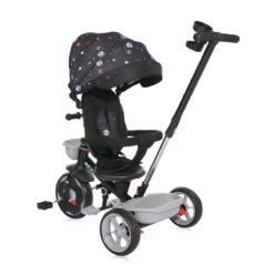 Lorelli Revel Black Cosmos Driewieler 1005063-2345 -babybenodigdheden lorelli revel black cosmos driewieler 8