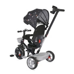 Lorelli Revel Black Cosmos Driewieler 1005063-2345 -babybenodigdheden lorelli revel black cosmos driewieler 9