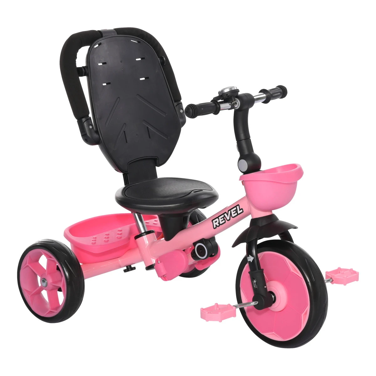 Lorelli Revel Pink Grunge Driewieler 1005063-0002 Lorelli Revel Pink Grunge Driewieler 1005063-0002 -babybenodigdheden lorelli revel pink grunge driewieler 1