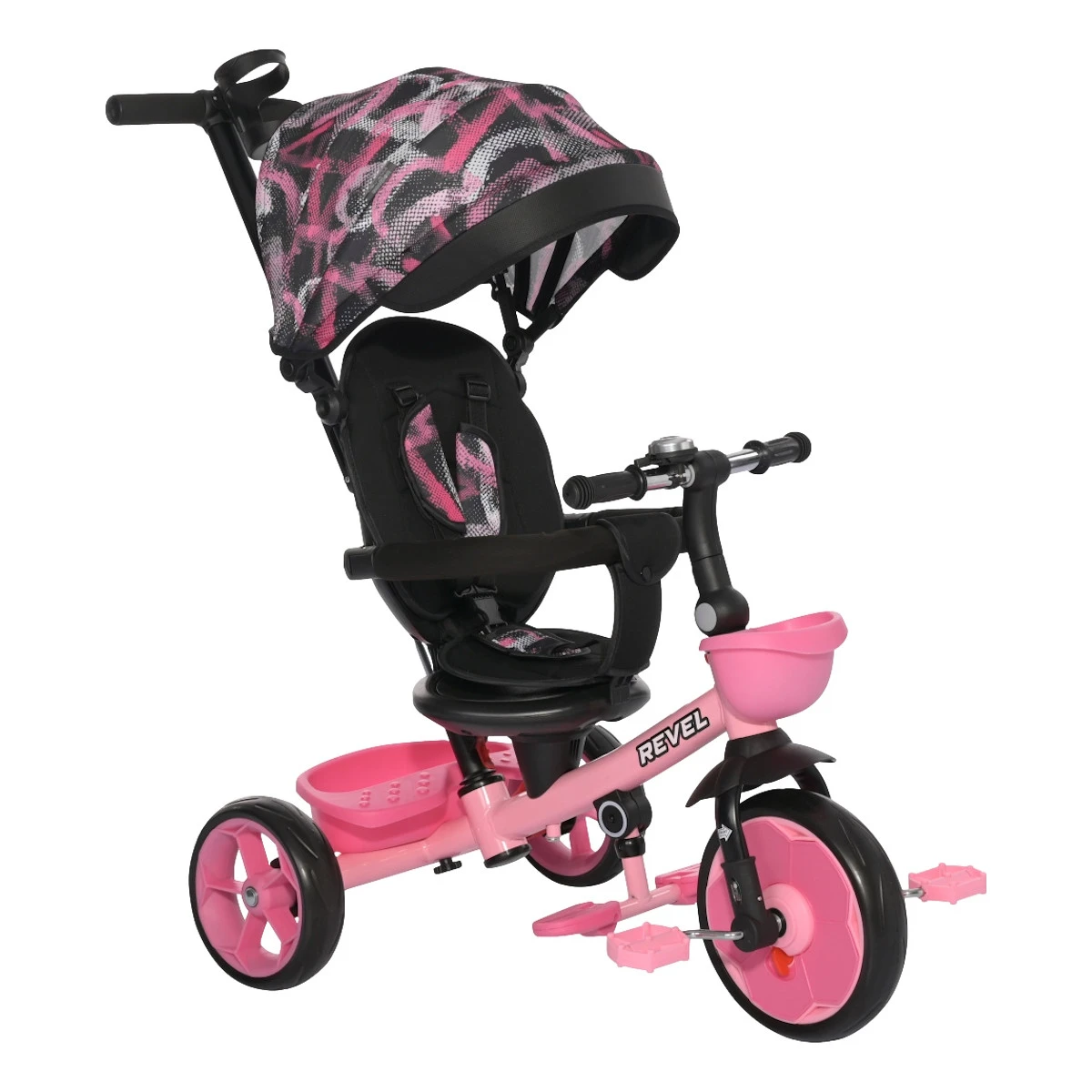 Lorelli Revel Pink Grunge Driewieler 1005063-0002 Lorelli Revel Pink Grunge Driewieler 1005063-0002 -babybenodigdheden lorelli revel pink grunge driewieler 1005063 0002 5