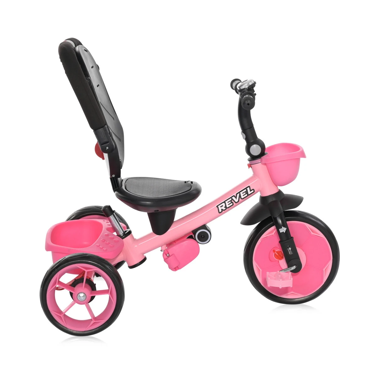 Lorelli Revel Pink Grunge Driewieler 1005063-0002 Lorelli Revel Pink Grunge Driewieler 1005063-0002 -babybenodigdheden lorelli revel pink grunge driewieler 4