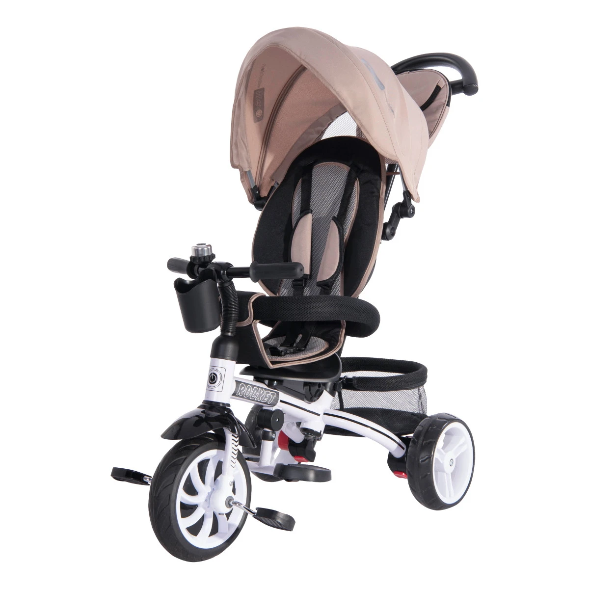 Lorelli Rocket Ivory Driewieler 1005037-2105 Lorelli Rocket Ivory Driewieler 1005037-2105 -babybenodigdheden lorelli rocket ivory driewieler 1005037 2105