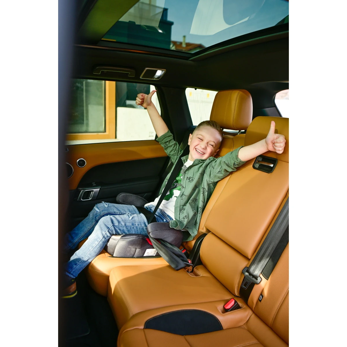 Lorelli Travel Luxe Grey & Black 15-36 kg Isofix Booster 1007134-2348 Lorelli Travel Luxe Grey & Black 15-36 Kg Isofix Booster 1007134-2348 -babybenodigdheden