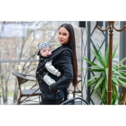 Lorelli Wally Black Floral Ergonomische Draagzak 1001016-0002 -babybenodigdheden lorelli wally black floral ergonomische draagzak 1001016 0002 4