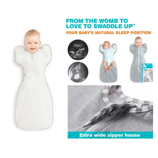 Love To Dream Swaddle Up 1.0 Grey Medium 6-8.5 Kg Inbakerslaapzak L1001001GRM -babybenodigdheden love to dream swaddle up grey medium 6 8.5 kg inbakerslaapzak l1001001grm 10