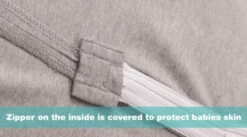 Love To Dream Swaddle Up 1.0 Grey Small 3-6 Kg Inbakerslaapzak L1001001GRS -babybenodigdheden love to dream swaddle up grey small 3 6 kg inbakerslaapzak l1001001grs 10