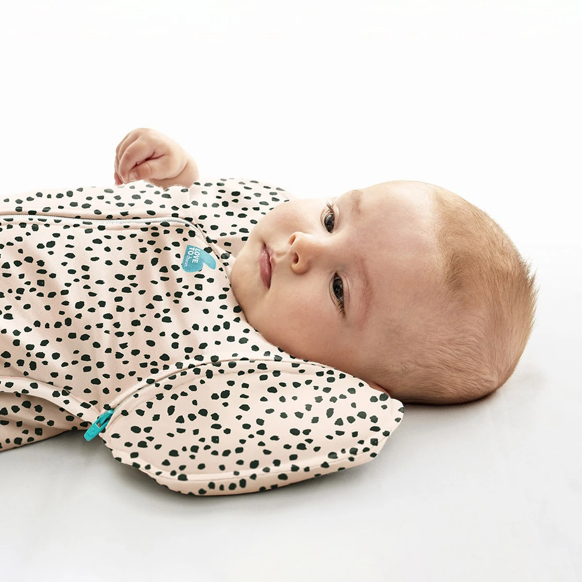 Love To Dream Transition Bag 1.0 Animal Beige Medium 6-8.5 Kg Inbakerslaapzak L2001252BGEM -babybenodigdheden love to dream transition bag 1.0 animal beige medium inbakerslaapzak 2