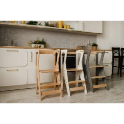 Luna Toys Nature Houten Leertoren Keukenhulp 9503009900 -babybenodigdheden luna toys nature houten leertoren keukenhulp 9503009900 lifestyle 2