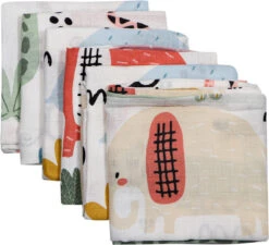 Blush & Blossom Animal Hydrofiel Starterset TR-BB4049 3 Blush & Blossom Animal Hydrofiel Starterset TR-BB4049 -babybenodigdheden mamaloes blush blossom muslin baby starter pack animal 02