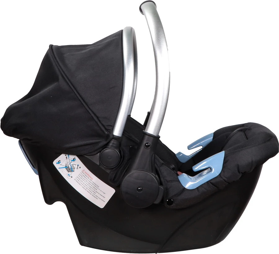 Ding Amigo Black/Silver 0-13kg Autostoel DI-191708 Ding Amigo Black/Silver 0-13kg Autostoel DI-191708 -babybenodigdheden mamaloes ding amigo black sliver 48