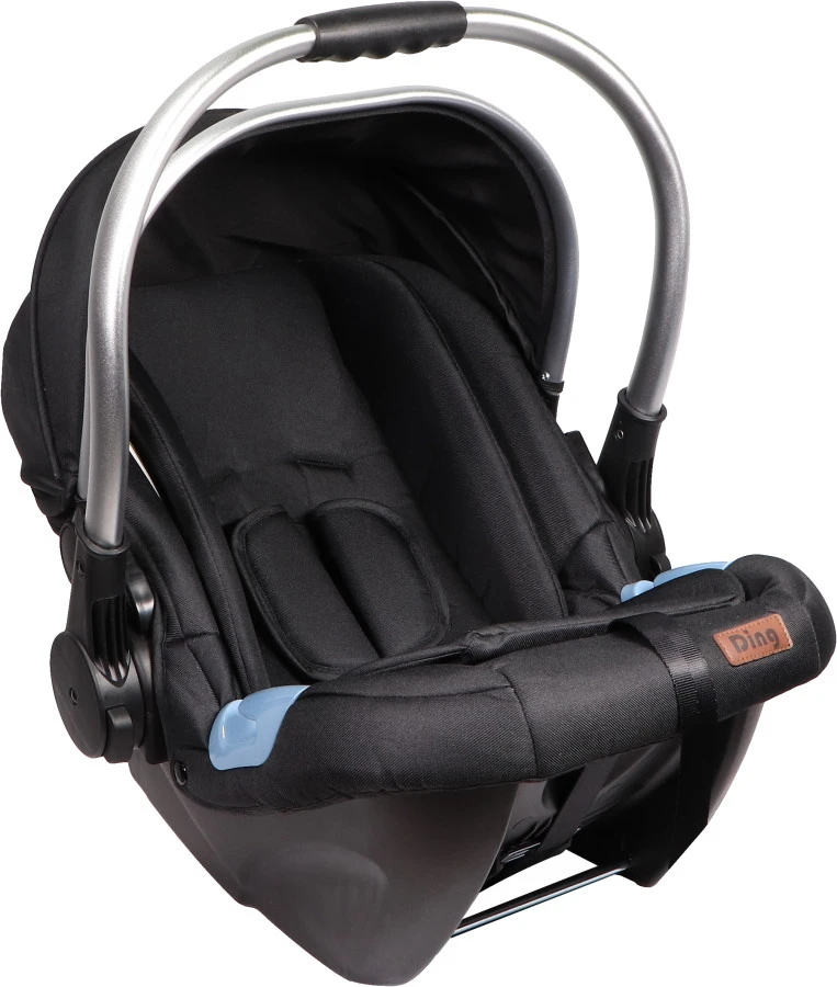 Ding Amigo Black/Silver 0-13kg Autostoel DI-191708 Ding Amigo Black/Silver 0-13kg Autostoel DI-191708 -babybenodigdheden mamaloes ding amigo black sliver 55