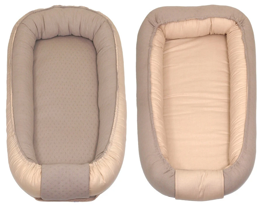 MamaLoes Amy Ajour Nougat Omkeerbaar XXL Babynest 85391 MamaLoes Amy Ajour Nougat Omkeerbaar XXL Babynest 85391 -babybenodigdheden