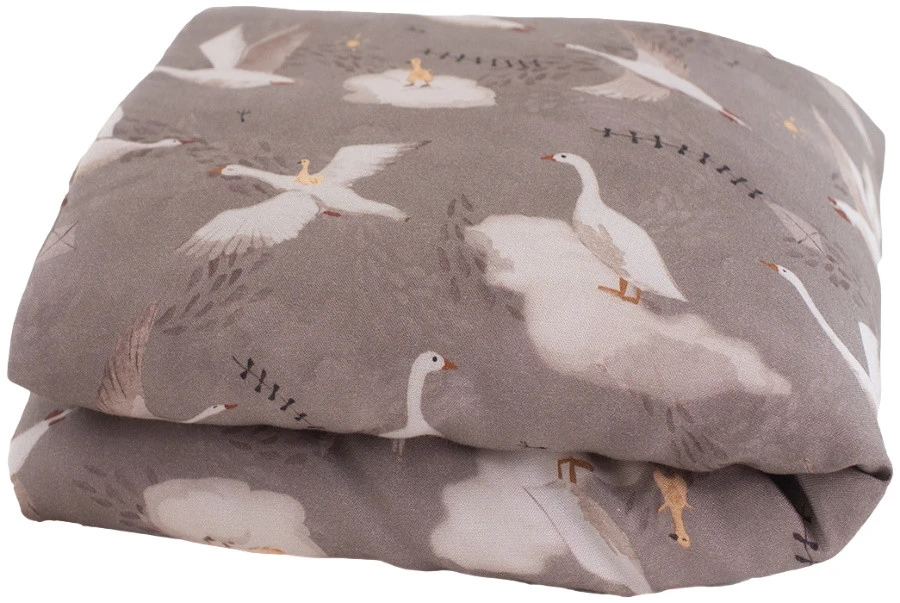 MamaLoes Amy Bamboo Nature Goose Nut 60 X 80 Cm Deken 82666 -babybenodigdheden