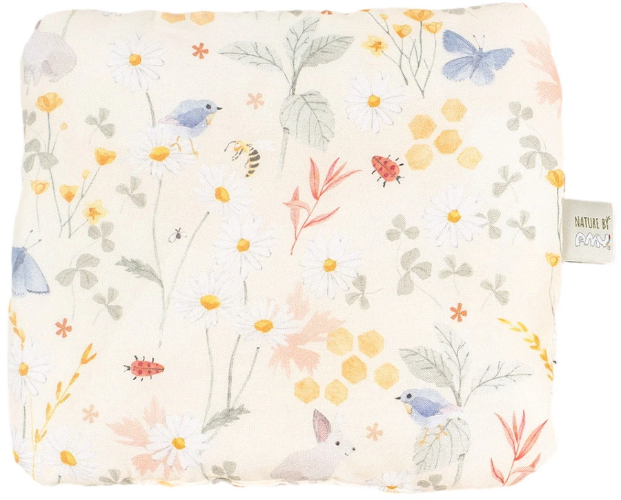 MamaLoes Amy Bamboo Nature Meadow Beige 25 X 30 Cm Kussen 82428 -babybenodigdheden