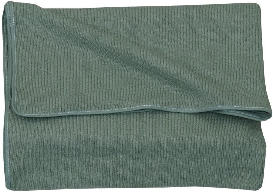 MamaLoes Amy Knitted Green 72x110 cm Wiegdeken 80631 MamaLoes Amy Knitted Green 72x110 Cm Wiegdeken 80631 -babybenodigdheden mamaloes amy knitted stonegreen 72x110 cm wiegdeken 80631 kopie