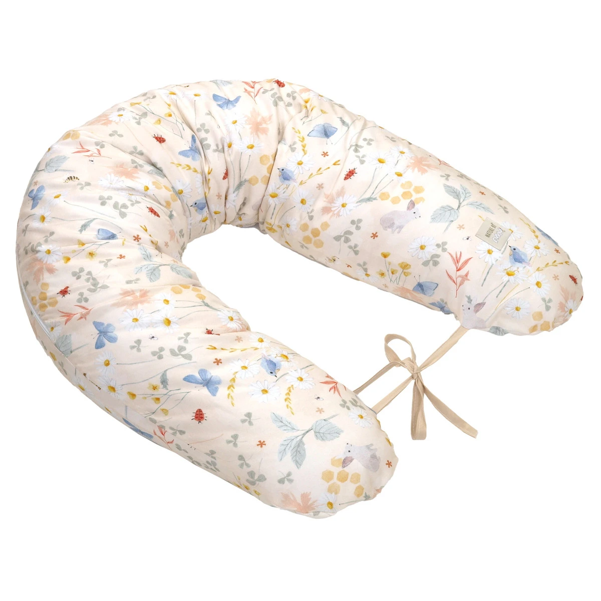 MamaLoes Amy Nature Meadow Beige Voedingskussen 84271 MamaLoes Amy Nature Meadow Beige Voedingskussen 84271 -babybenodigdheden mamaloes amy nature meadow beige voedingskussen 84271 .1
