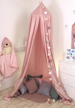 MamaLoes Amy Pure Roze Klamboe 80052 -babybenodigdheden mamaloes amy pure roze klamboe 80052