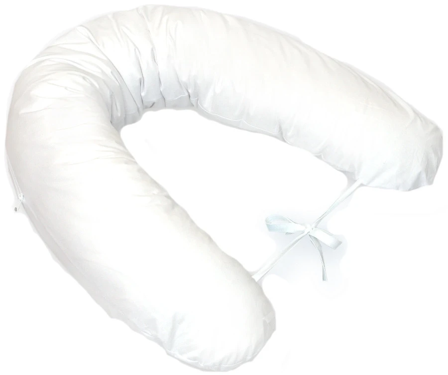 MamaLoes Amy Uni Wit Voedingskussen 66764 MamaLoes Amy Uni Wit Voedingskussen 66764 -babybenodigdheden mamaloes amy uni wit voedingskussen 66764