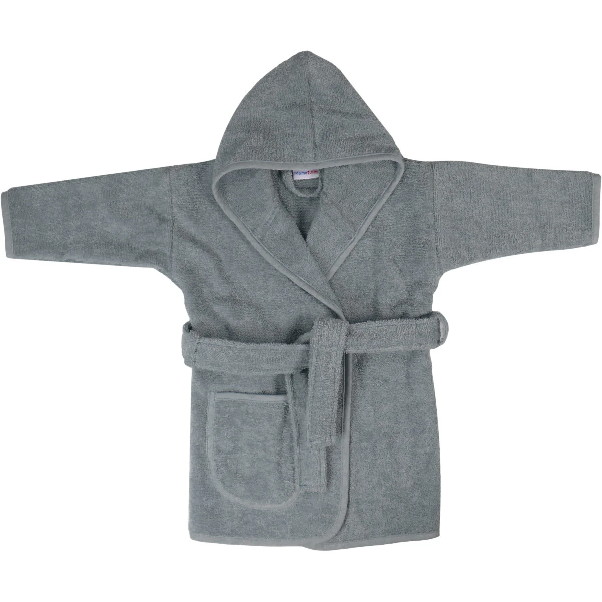 MamaLoes Badstof Licht Blauw 0-1jr Badjas ML010303 MamaLoes Badstof Licht Blauw 0-1jr Badjas ML010303 -babybenodigdheden mamaloes badstof licht blauw 0 1jr badjas ml010303 02