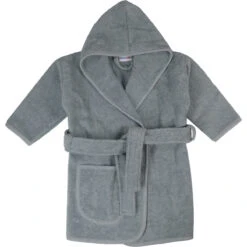 MamaLoes Badstof Licht Blauw 1-2jr Badjas ML010304 4 MamaLoes Badstof Licht Blauw 1-2jr Badjas ML010304 -babybenodigdheden mamaloes badstof licht blauw 0 1jr badjas ml010303 03 1