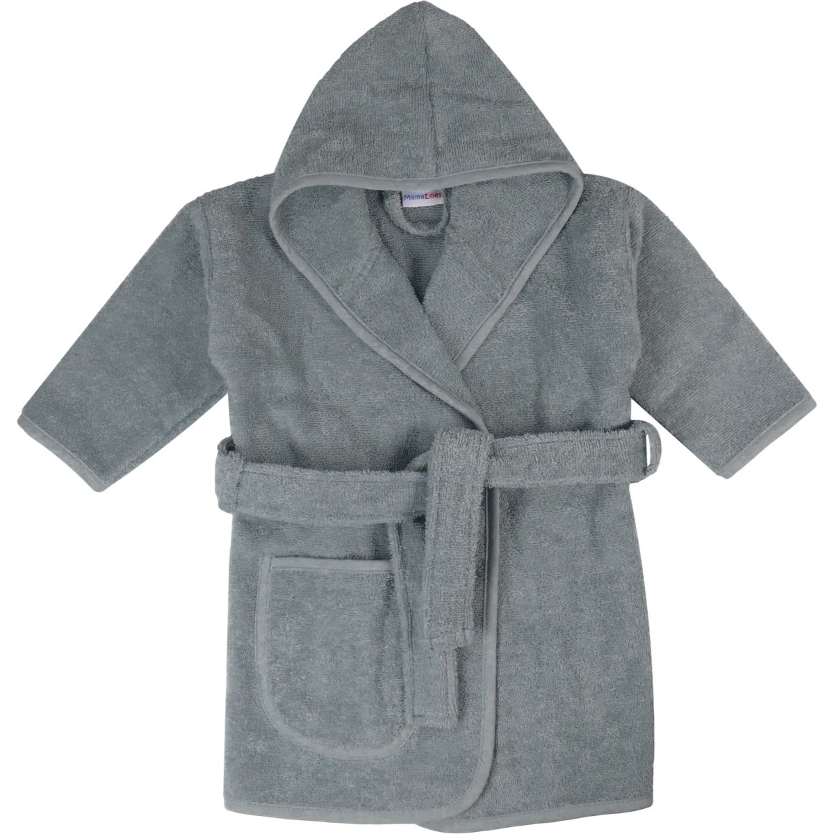 MamaLoes Badstof Licht Blauw 1-2jr Badjas ML010304 MamaLoes Badstof Licht Blauw 1-2jr Badjas ML010304 -babybenodigdheden mamaloes badstof licht blauw 0 1jr badjas ml010303 03 1