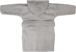 MamaLoes Badstof Light Grey 0-1jr Badjas ML5086 -babybenodigdheden mamaloes badstof light grey 0 1jr badjas ml5086 04