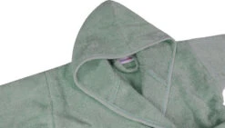 MamaLoes Badstof Stone Green 1-2jr Badjas ML5387 7 MamaLoes Badstof Stone Green 1-2jr Badjas ML5387 -babybenodigdheden mamaloes badstof stone green 1 2jr badjas ml5387 04