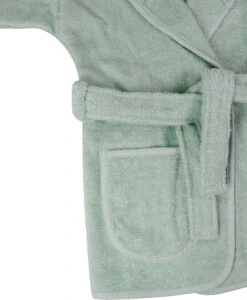 MamaLoes Badstof Stone Green 1-2jr Badjas ML5387 6 MamaLoes Badstof Stone Green 1-2jr Badjas ML5387 -babybenodigdheden mamaloes badstof stone green 1 2jr badjas ml5387 05