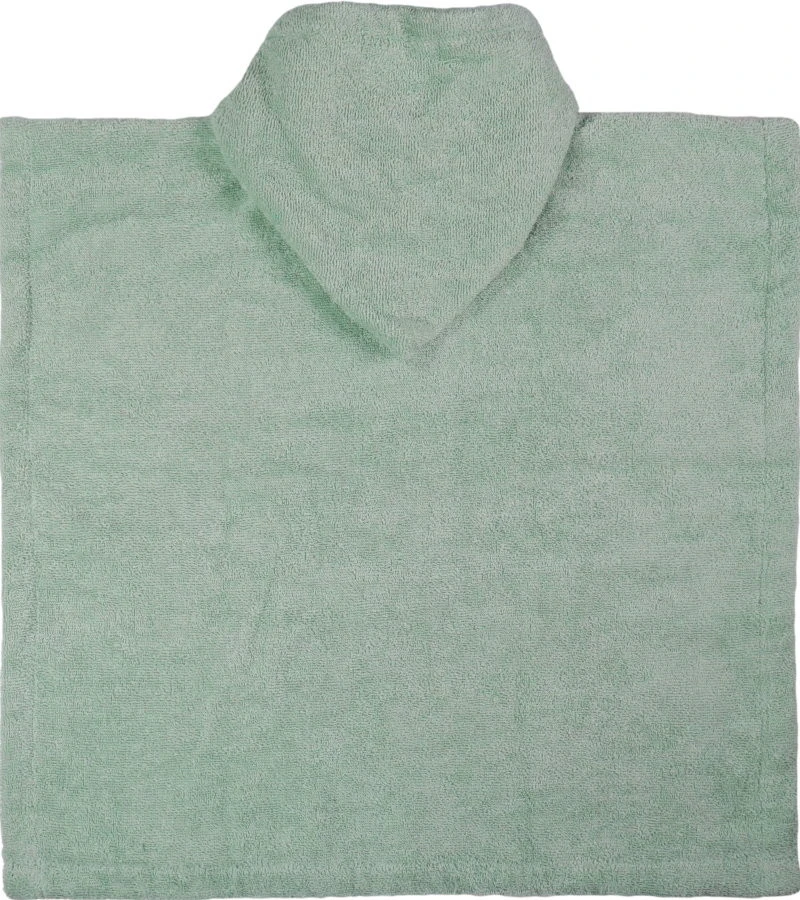 MamaLoes Badstof Stone Green Baby Poncho ML5287 MamaLoes Badstof Stone Green Baby Poncho ML5287 -babybenodigdheden mamaloes badstof stone green baby poncho ml5287 01