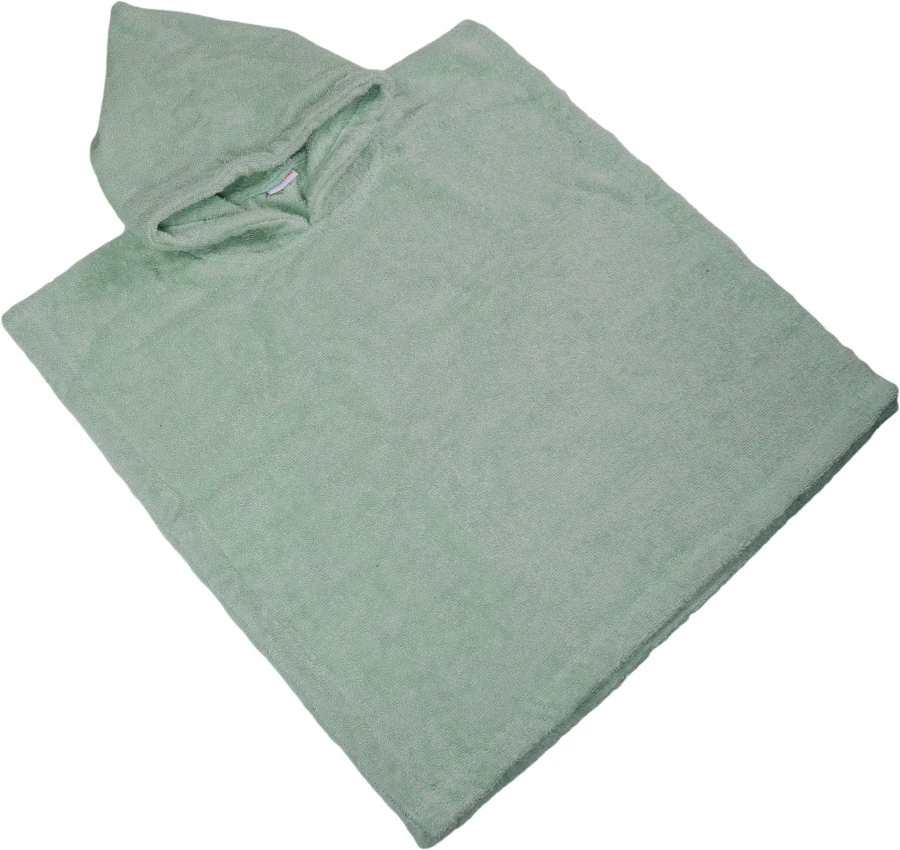 MamaLoes Badstof Stone Green Baby Poncho ML5287 MamaLoes Badstof Stone Green Baby Poncho ML5287 -babybenodigdheden mamaloes badstof stone green baby poncho ml5287 04